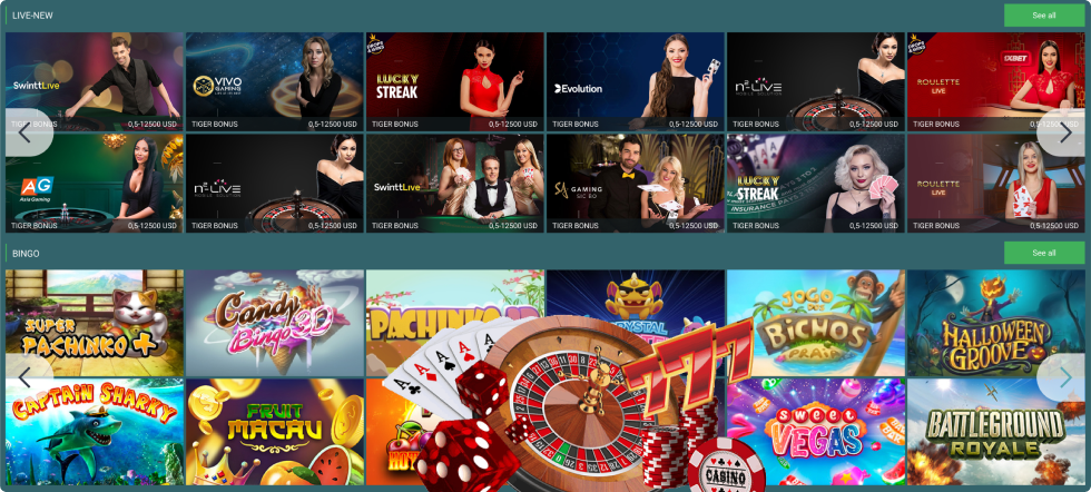 22Casino Live Casino